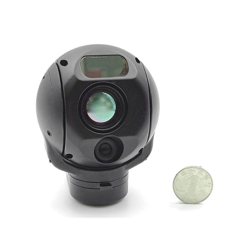 Small Gimbal Camera with Three-sensor